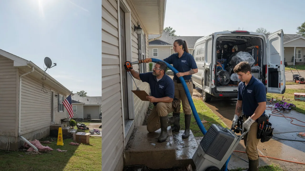 Ceiling Water Damage Restoration in Winfield, WV near me